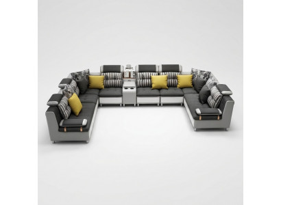 Liedersofa Eckssofa U-Form Modern Sofa Liedersofa Eckssofa Polster