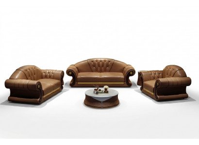 Chesterfield Sofa Couch Polster Couch 3er Couchen Deko Polster Lieder Nei