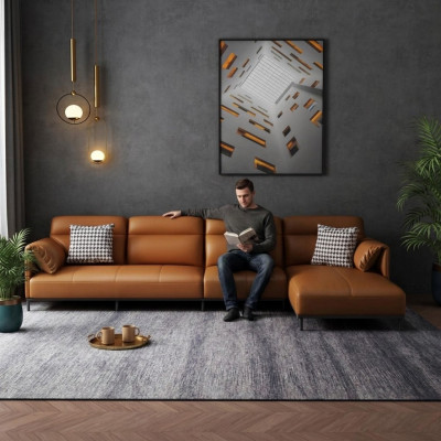 Wunnzëmmer Liederpolster Design Ecke-Sofa Eckcouch Couch Sofa L-Form