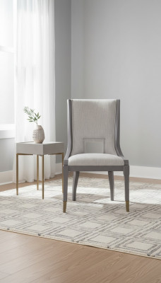 Luxus Design Stull Eechte Holz Italienesche Stil Miwwelen Eensëtzer Lehnstull