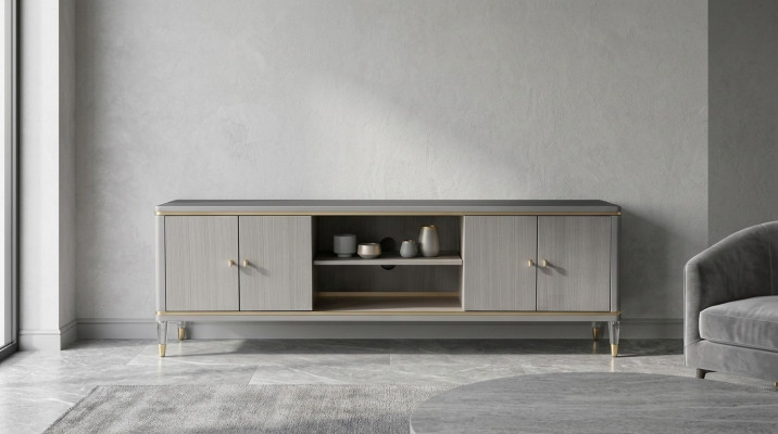 RTV Design Miwwelen Kommode Fernseh Dëscher Sideboards Modern Stil Miwwelen