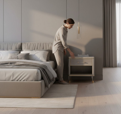 Säitentafel Couchtisch Schlofzëmmer Kommode Dëscher Konsolen Design Schaf