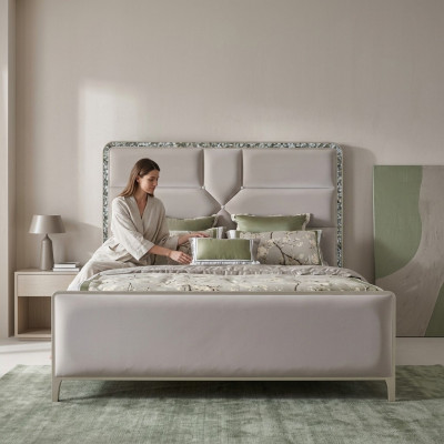 Better Duebelbett Design Schlofzëmmer Holzbett Better 150x200cm Hotel
