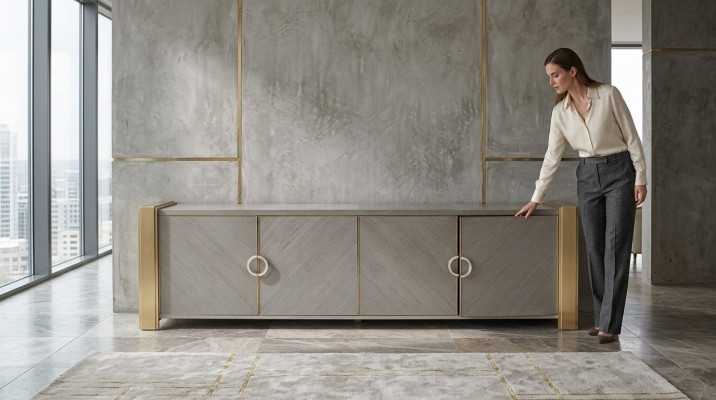 Design Kommode Schaf Anrichte Holz Miwwel Kommoden Konsolen