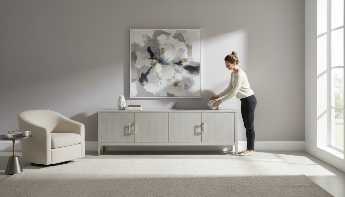 Luxus Sideboard Kommode Schaf Sideboards Deko Lowboard Regal Schiefen
