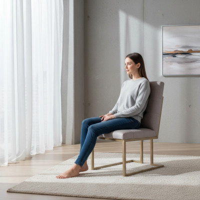 Stull Fauteuil Polster modernen Stull Designerstull Iesszëmmer Schwéngen