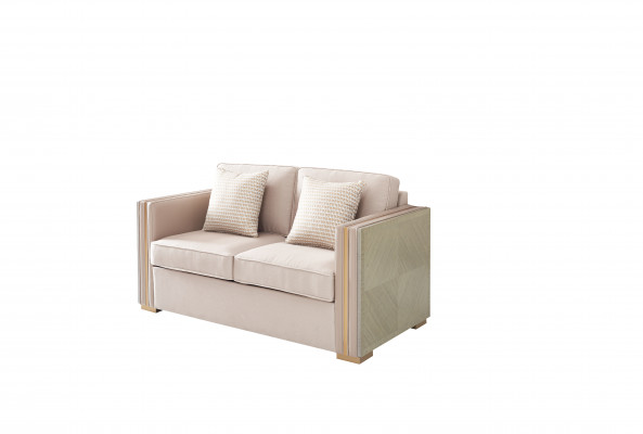 Canapé Sofa Polster Design Canapéen Sëtz Zweisëtzer Amerikaneschen Stil Miwwelen