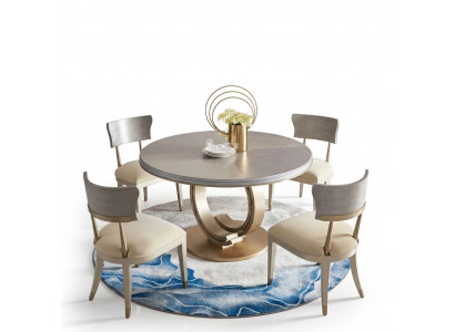 Design Still Set 4x Luxus Still Sëtz Polster Grupp Lehnstill Set Garnitur