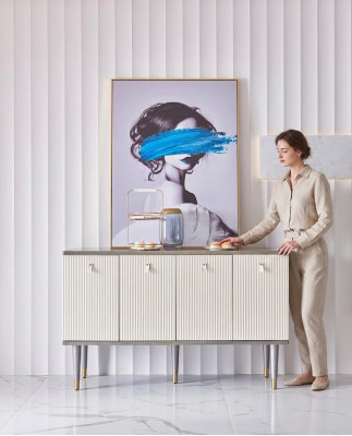 Designer Kommode Stilvoll Kommoden Schlofkummer Wunnzëmmer Anrichte