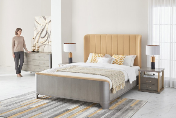 Moderne Bett Klassesch Design Bett Polster Better 180x200cm Modern