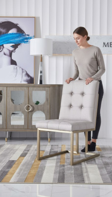 Stull Fauteuil Design Luxus Miwwelen Héichwäerteg Still Lehn Hotel