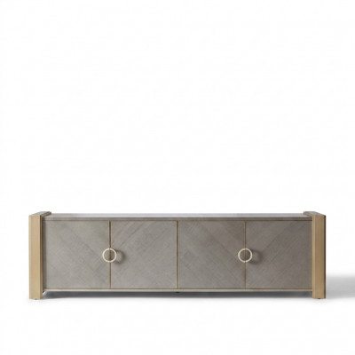 Luxus RTV Sideboard Schaf Kommode Schief Schiefer Sideboard Lowboard