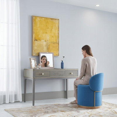 Wunnzëmmer Design Fauteuil Einsëtzer Polster Miwwel Lounge Club Canapé