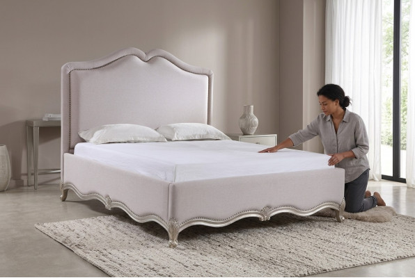 Luxus Hotel Better duebelt Bett Design Holz Klassesch 180x200 Schlofkummer