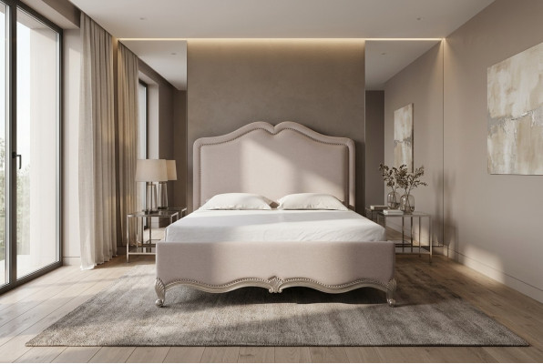Luxus Hotel Better duebelt Bett Design Holz Klassesch 180x200 Schlofkummer