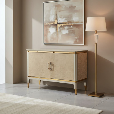 Kommodë Design Stil Miwwelen Wunnzëmmer Dekorativ Säitenbriet Luxus Säitenbrieder