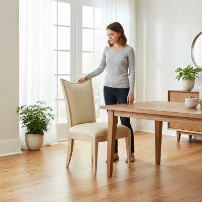 Stull Fauteuil Polster modern Stull Designerstull Iesszëmmer Lehnstull