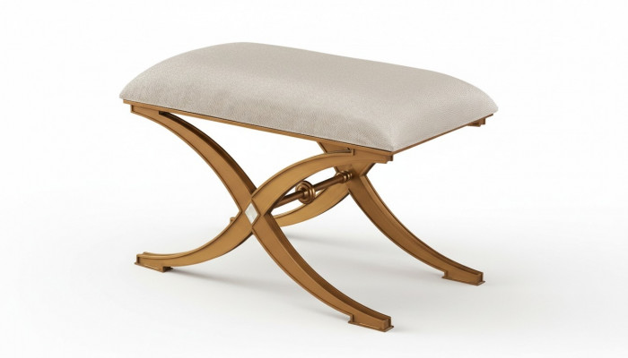 Design Hocker Bänk Luxusmiwwel Pouf Foussocker Polsterhocker Sëtzocker