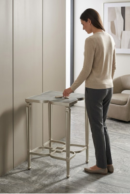 Wunnzëmmer Säitentafel Canapé Dësch Kommoden Dëscher Dekor Konsolë Design