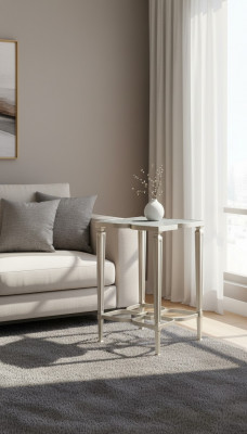 Wunnzëmmer Säitentafel Canapé Dësch Kommoden Dëscher Dekor Konsolë Design