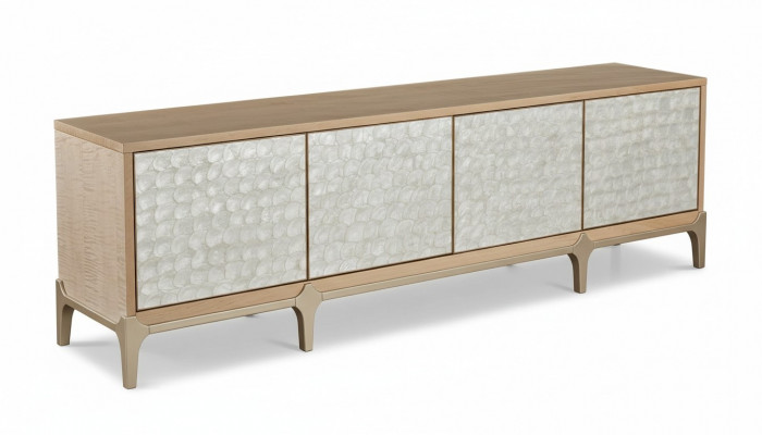 Sideboard Luxus RTV Sideboard Schaf Dekorativ Kommode Schief Lowboard