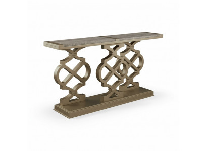 Konsolendësch Design Holz Dësch Konsol Konsolendëscher Schminkdësch