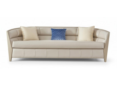 XXL grousse Sofa Couch Véiersëtzer Lounge Club Sofasen 241cm Italienesch Luxusmiwwelen