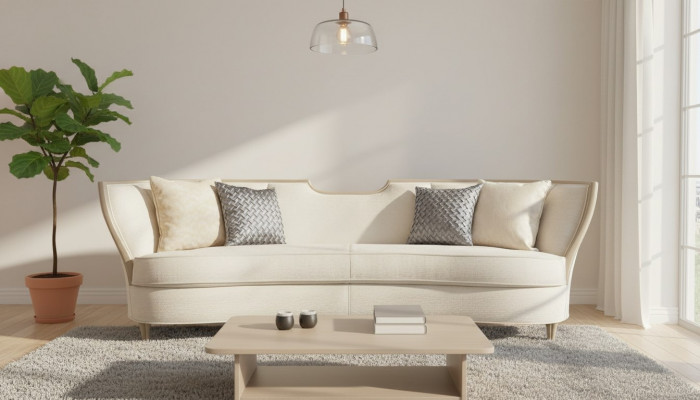 Sofagarnitur 411 Set fir Sëtzgruppen Design Sofa Polster Kanapéë Relax