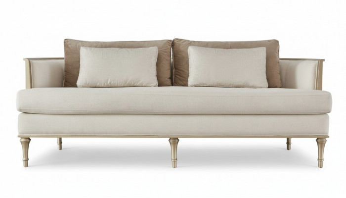 Designer Sofa Sofagarnitur 3+1 Sëtzer Couch Polster Garnitur Miwwelen