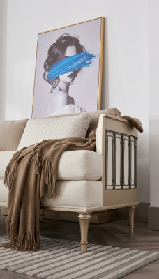 Polstermöbel Designer Sofa Sofagarnitur 311 Wunnzëmmer Modern Sofa