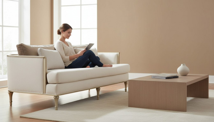 Dreiplazeg Polstermöbel 3 Sëtzer Sofa Couch Polster Sëtz Garnitur 3er