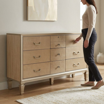 XXL Kommoden Miwwelen Kommoden Sideboard Schlofzëmmer Holz Designer
