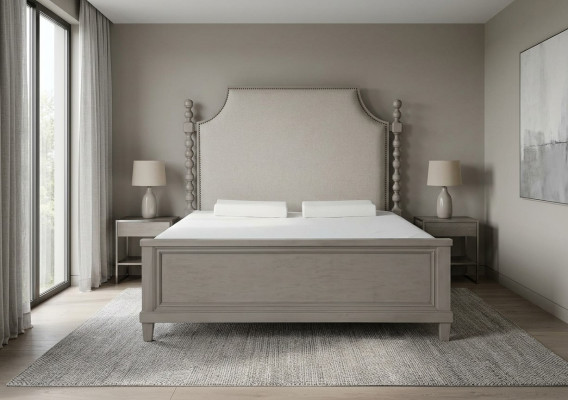 Duebeltbett 180x200cm Kinneksbett Schlofzëmmer Better Holz Luxus Miwwelen