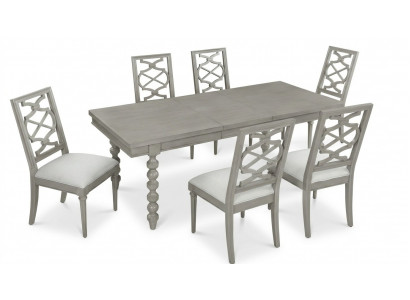 Lehnstull Set Garnitur Design Stull Set 6x Luxus Still Sëtz Polster