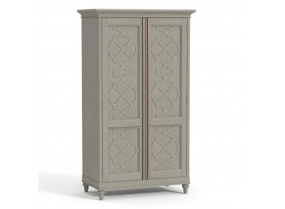 Kleederaschaf Holz Schaf Schief Holz Garde-robe Miwwelen Design