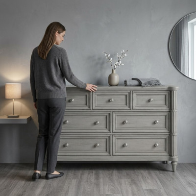 Design Kommode Luxus Holz Sideboard Kommoden Schaf Wohnzimmer