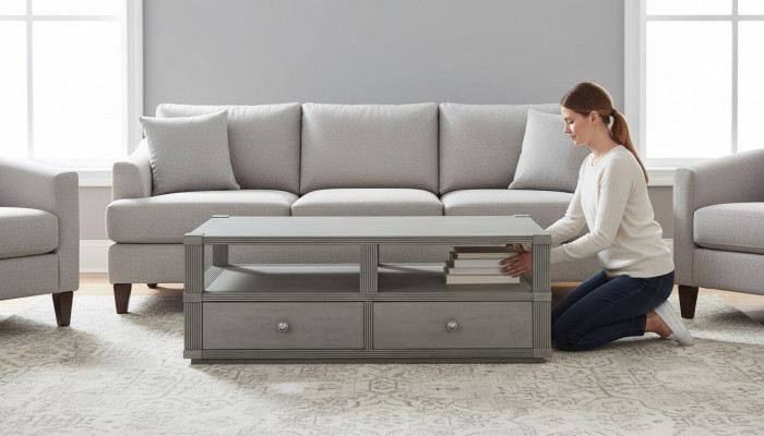 Couchtisch Designertisch Dësch Sofa Couch Design Dëscher Holz Wunnzëmmer