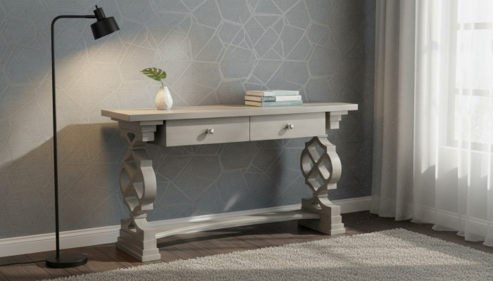 Konsolendësch Design Holz Dësch Konsol Dekor Konsolendëscher Schminkdësch