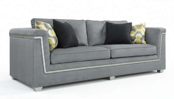 Luxus dräisëtzege Sofa Dubai Miwwelen Sofa Canapé Wunnzëmmer Miwwelen 3 Sëtz.