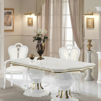 Klasseschen Designer Iessdësch Dësch Wunnzëmmer Italienesche Stil Miwwelen