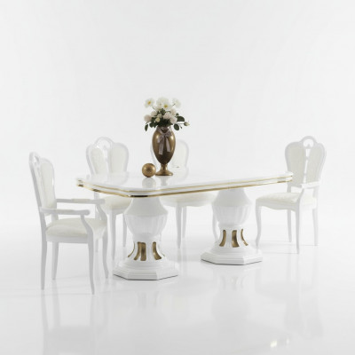 Klasseschen Designer Iessdësch Dësch Wunnzëmmer Italienesche Stil Miwwelen