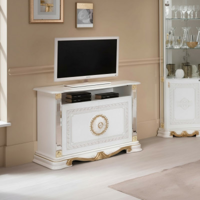Wäissen RTV Schaf Regal Schranken Italienesche Stil Miwwelen Kommoden Sideboard