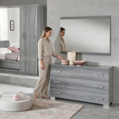 Kommod Spiegel Design Miwwel Konsole Holz Schaf Kleederstang Sideboard Kommode