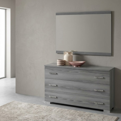 Kommod Spiegel Design Miwwel Konsole Holz Schaf Kleederstang Sideboard Kommode