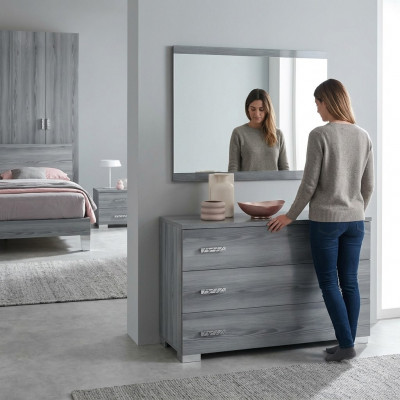 Kommoden Schaf mat Spigel Design Miwwel Luxus Miwwel Garderob 2tlg. Set Neit