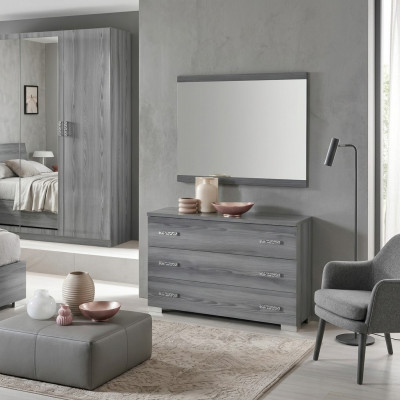 Kommoden Schaf mat Spigel Design Miwwel Luxus Miwwel Garderob 2tlg. Set Neit