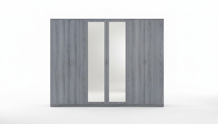 Schlofkummer Miwwelen Kleederschaf Schief Schaf Schafwand 6 Dieren Holz Nei
