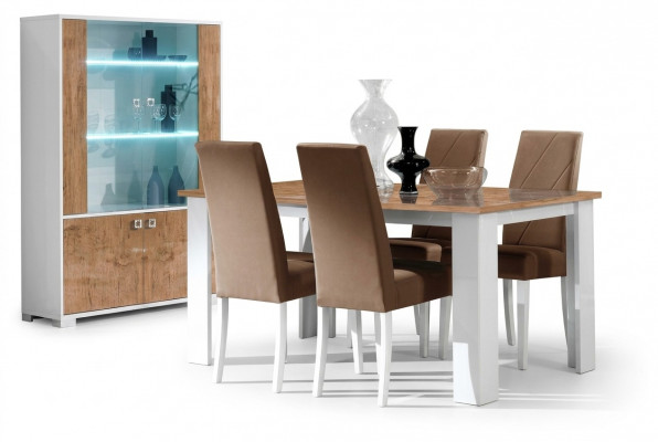 Iessdësch 160*90 cm Kichendësch Luxus Miwwelen Konferenzdësch Holz Dësch Iessdëscher