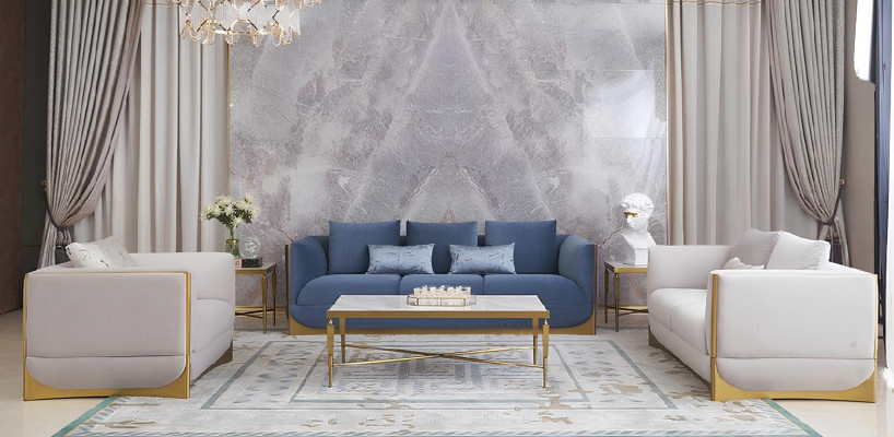 Couchtisch Sofa Dësch Bäitest Dësch Design Dëscher 130x70cm Modern Miwwelen Nei