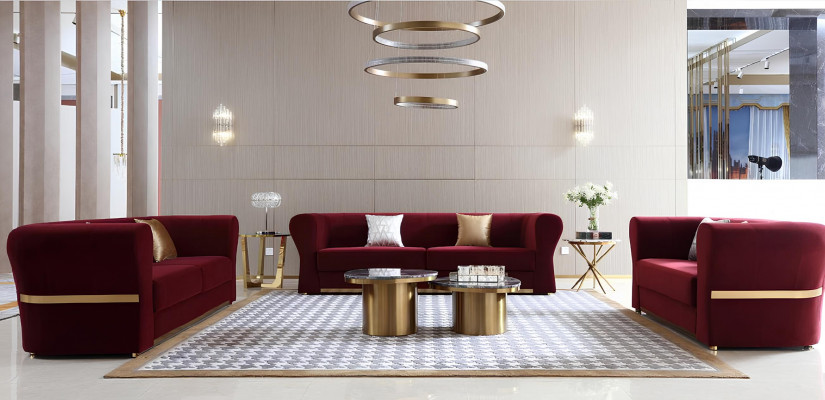 Ronnen Dësch Luxus Wunnzëmmer Dësch Couchtisch Design Dëscher Stil Miwwel 2stéckeg